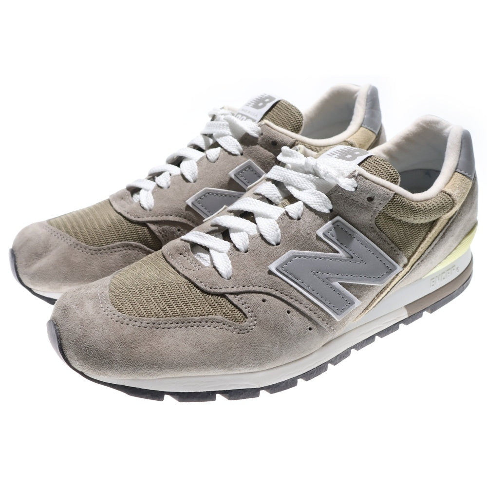 New Balance(ニューバランス) U996GR スエード メッシュ ローカットスニーカー グレー/ブラウン US10.5/28.5cm