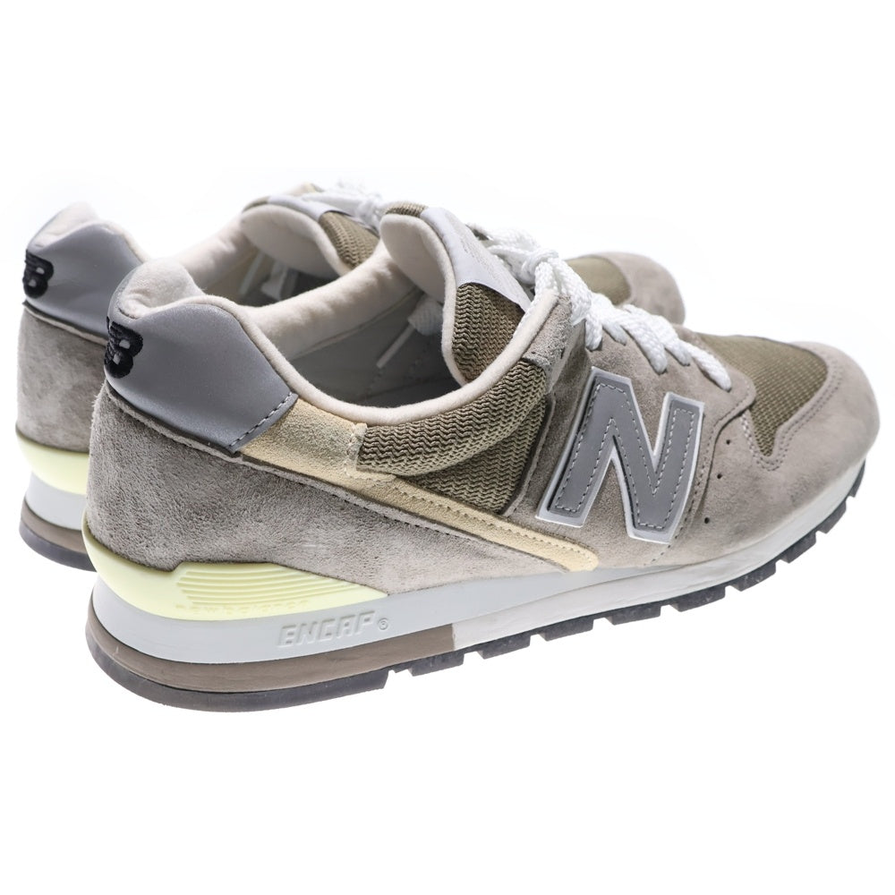 New Balance(ニューバランス) U996GR スエード メッシュ ローカットスニーカー グレー/ブラウン US10.5/28.5cm