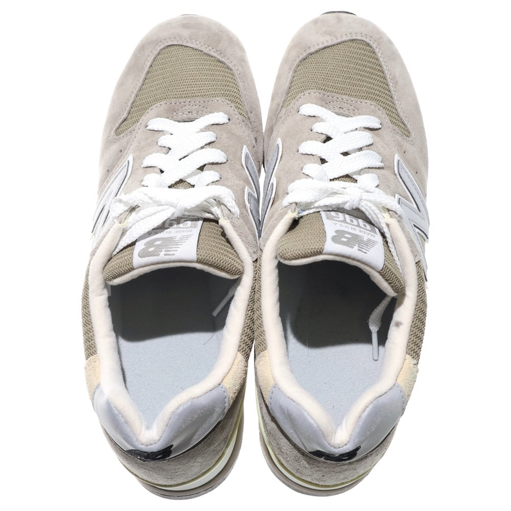 New Balance(ニューバランス) U996GR スエード メッシュ ローカットスニーカー グレー/ブラウン US10.5/28.5cm