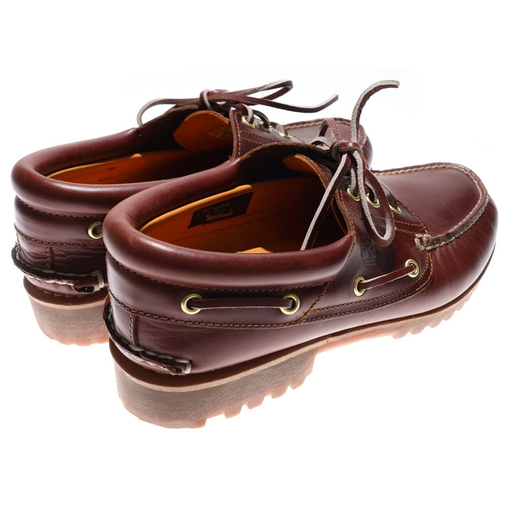 Timberland(ティンバーランド) AUTHENTIC 3 EYE CLASSIC オーセンティック 3アイ クラシック ローカット レザーデッキシューズ ブラウン US9/27cm 50009