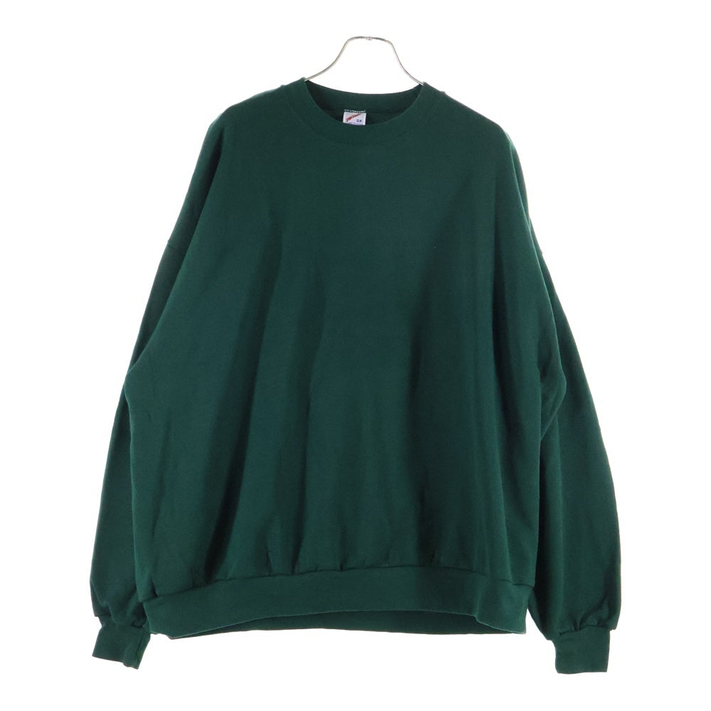 VINTAGE(ヴィンテージ) 90S VINTAGE JERZEES SWEATSHIRT ヴィンテージ ジャージーズ USA製 クルーネックスウェットトレーナー グリーン