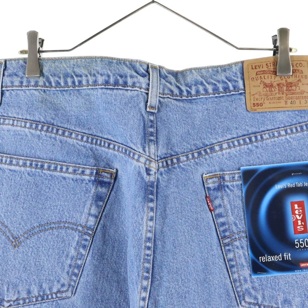 Levi's(リーバイス) 90S VINTAGE 550 RELAXED FIT リラックスドフィット ヴィンテージ テーパードデニムパンツ インディゴ 00550-4834