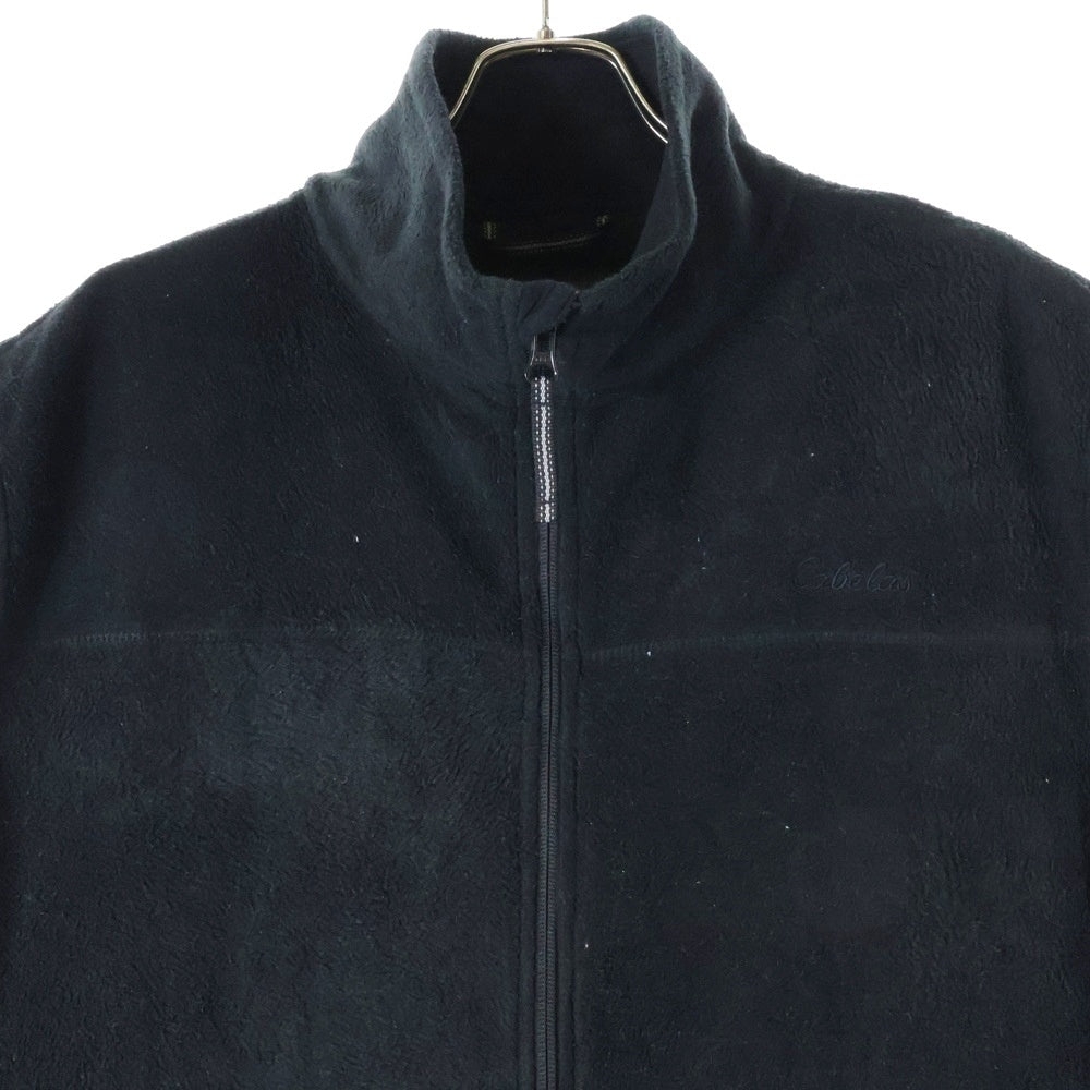 VINTAGE(ヴィンテージ) 00S VINTAGE cabela's FLEECE VEST ヴィンテージ カベラズ フリース ジップアップベスト ブラック