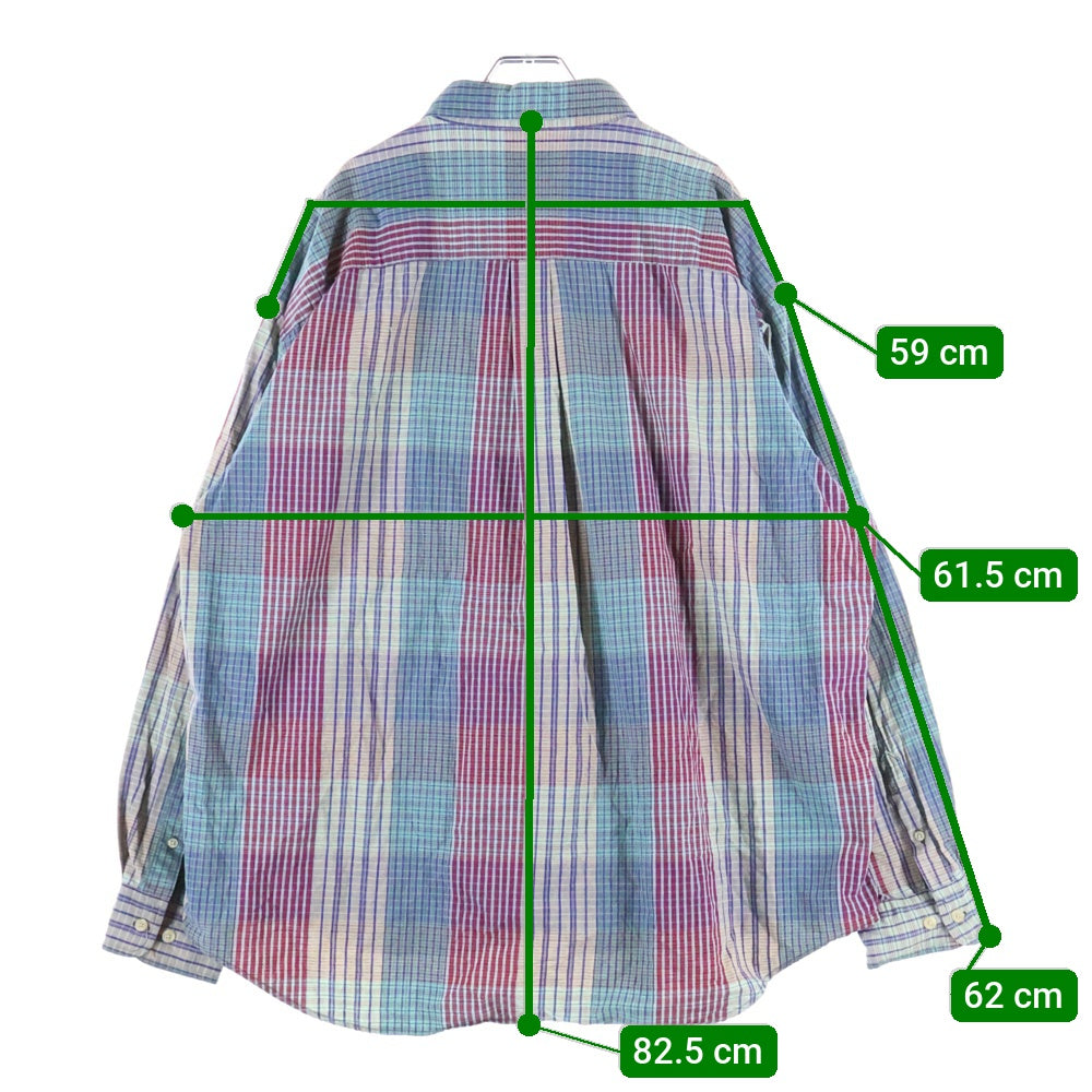 VINTAGE(ヴィンテージ) 00S VINTAGE DOCKERS ヴィンテージ ドッカーズ 長袖チェックシャツ マルチカラー