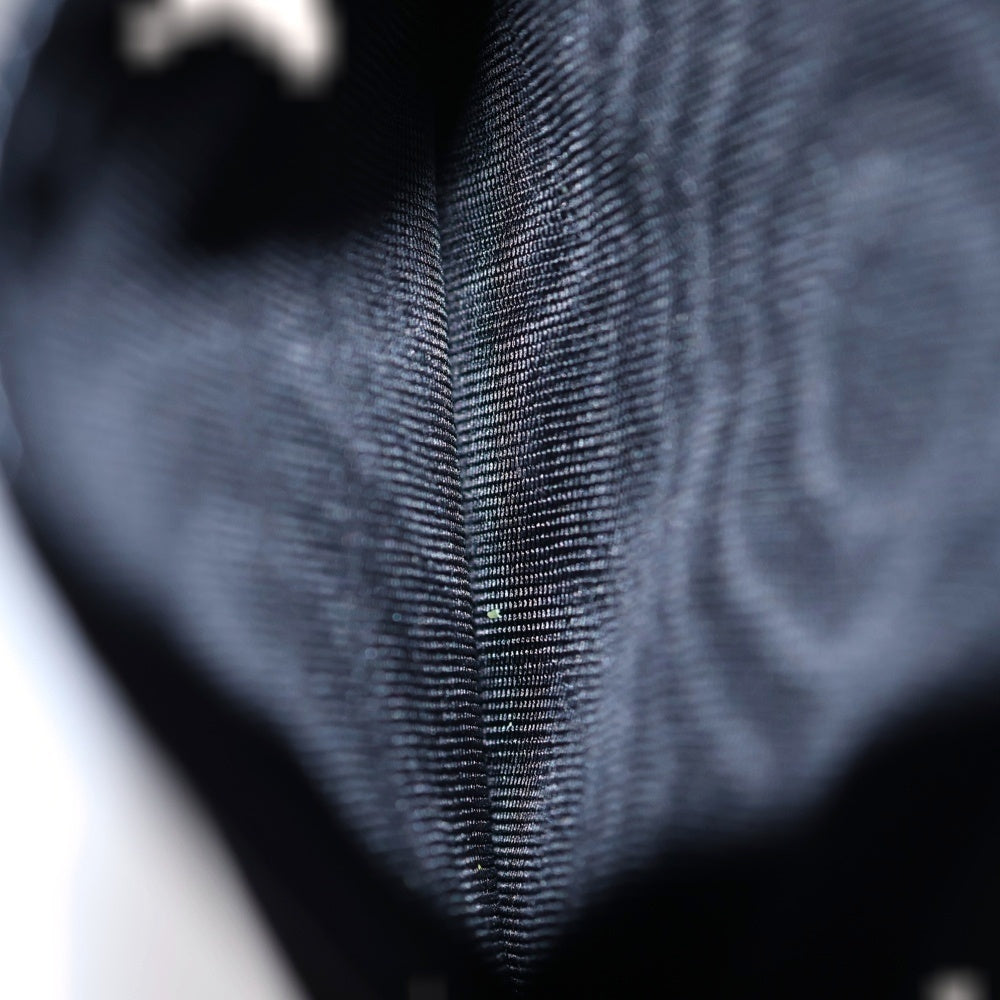 DOLCE & GABBANA(ドルチェアンドガッバーナ) ロゴ刻印 レザーカードケース 財布 ブラック