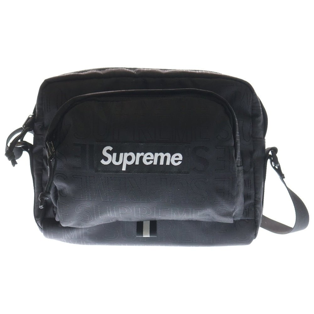 Supreme Shoulder Bag 19SS ショルダーバッグ Supreme◇19ss/Shoulder Bag/ショルダーバッグ/ナイロン/BLK/総柄