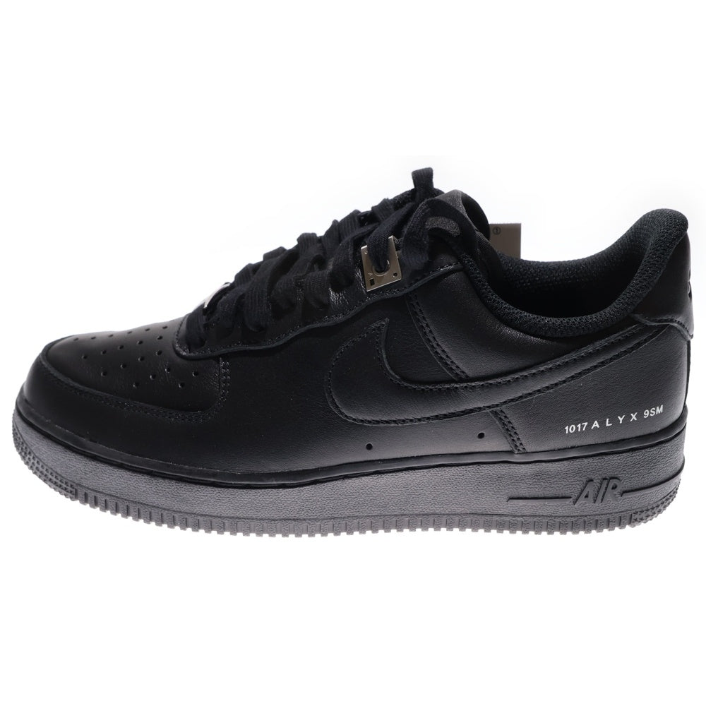 NIKE(ナイキ) ×1017 ALYX 9SM AIR FORCE 1 LOW アリクス エアフォース ローカットスニーカー ブラック US7.5/25.5cm FJ4908-001
