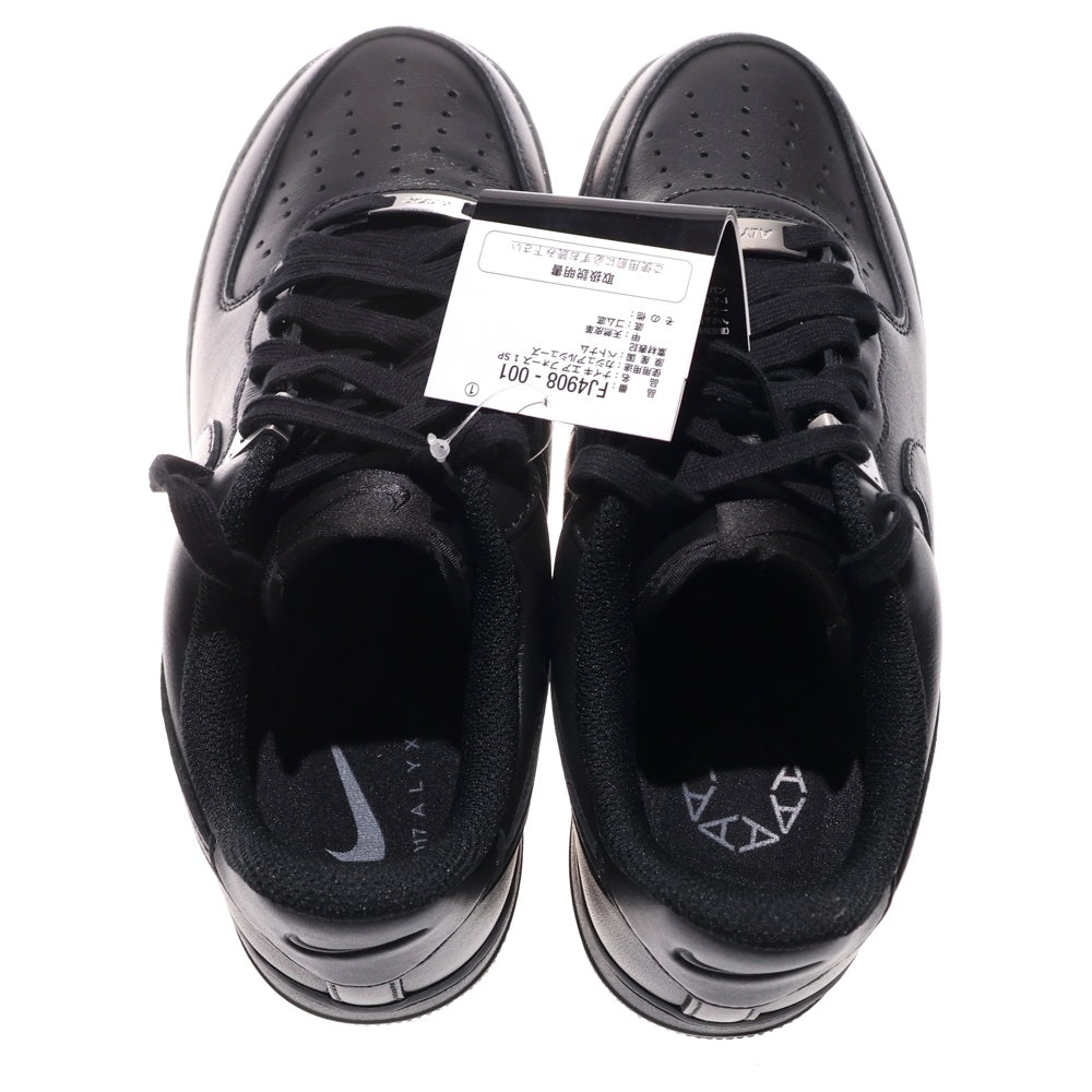 NIKE(ナイキ) ×1017 ALYX 9SM AIR FORCE 1 LOW アリクス エアフォース ローカットスニーカー ブラック US7.5/25.5cm FJ4908-001