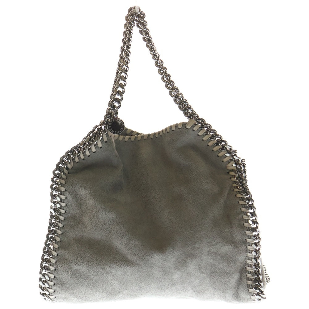 STELLA McCARTNEY(ステラマッカートニー) ファラベラ ミニ レザーハンドバッグ チェーンショルダーバッグ グレー レディース 371223W 9132