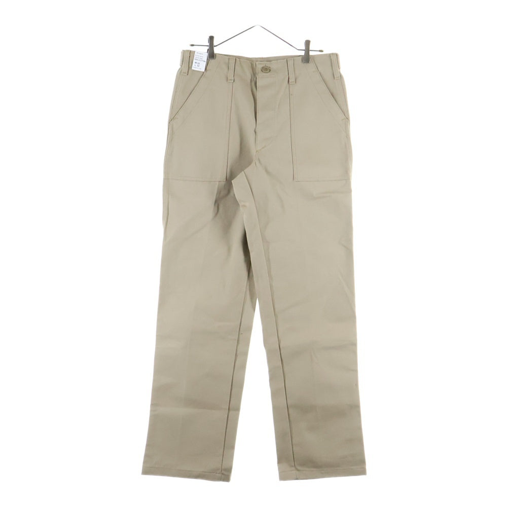 GUNG HO(ガンホー) GUNG HO ガンホー FATIGUE TROUSER ファティーグトラウザー USA製 ボタンフライ ベージュ