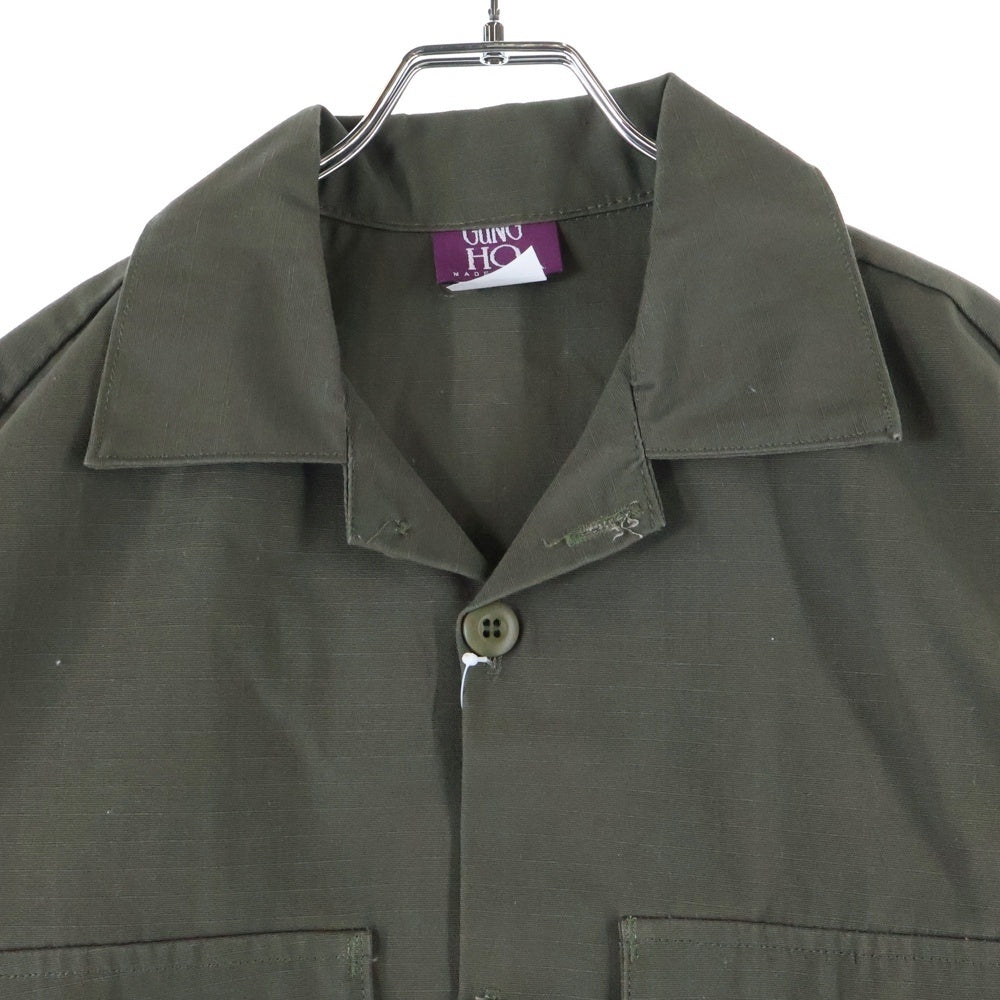 GUNG HO(ガンホー) USA製 胸ポケット ワークシャツ カーキ
