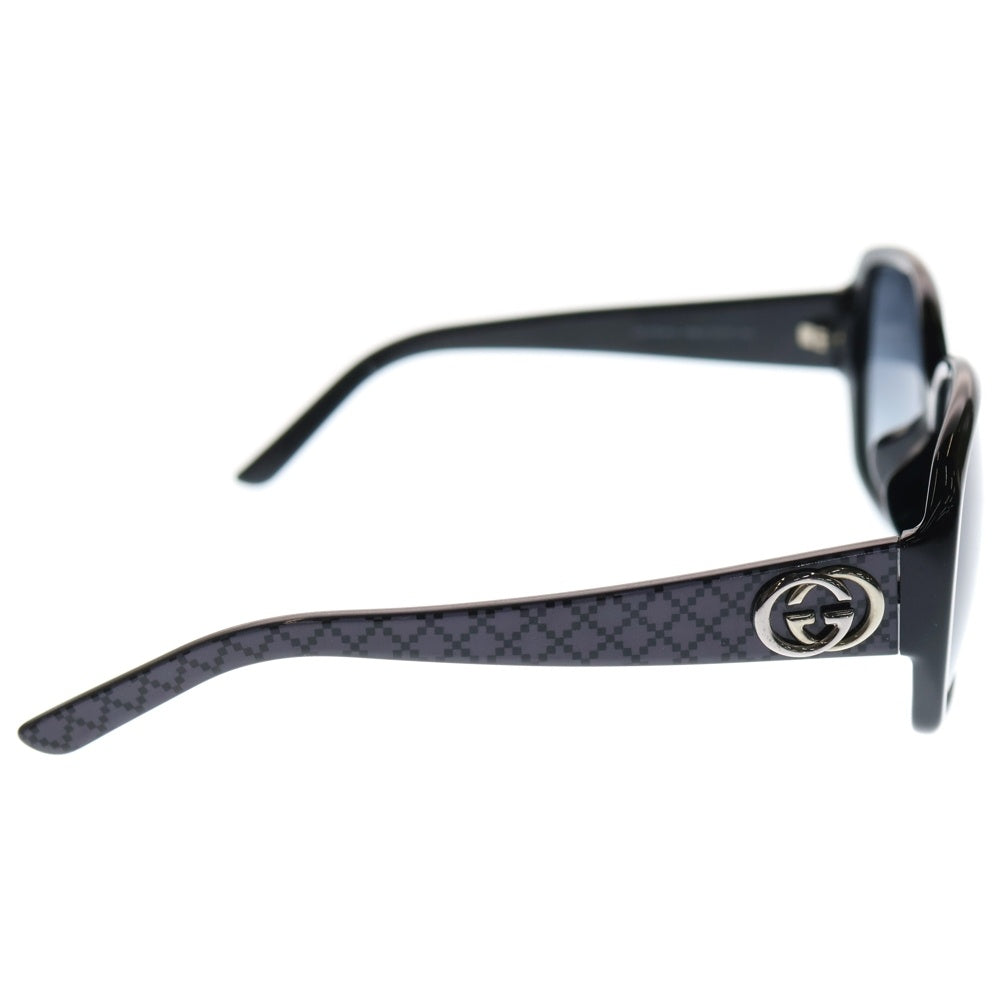 GUCCI(グッチ) インターロッキングG ディアマンテ ブルーグラデーションレンズ サングラス アイウェア 眼鏡 ブラック GG3178 レディース