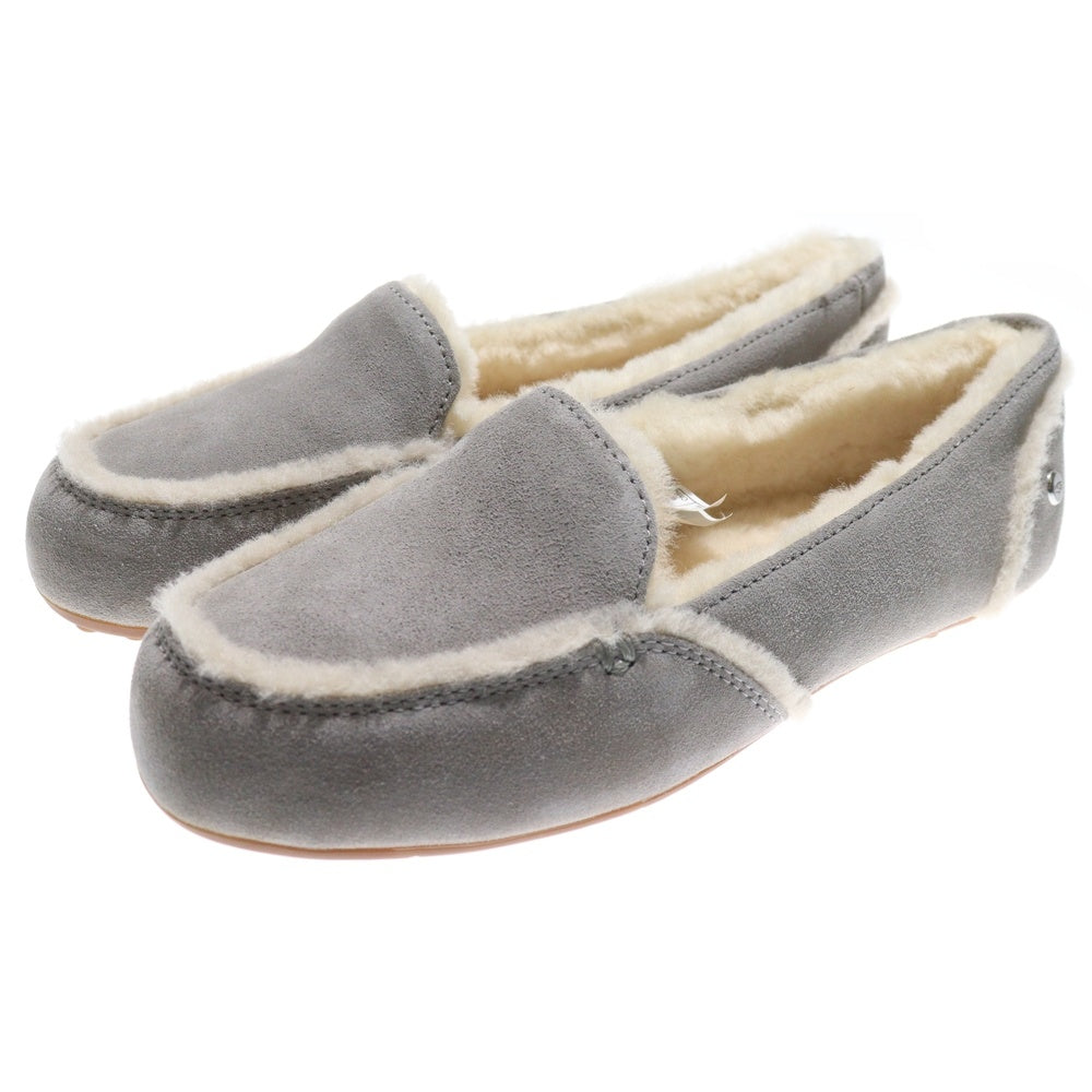 UGG(アグ) HAILEY ヘイリー モカシン スウェード ローファー レディース グレー F19218E