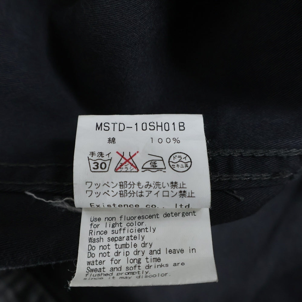 marka(マーカ) 12AW UTILITY SHIRTS コットン ユーティリティミリタリー 長袖シャツ グレー MSTD-10SH01B