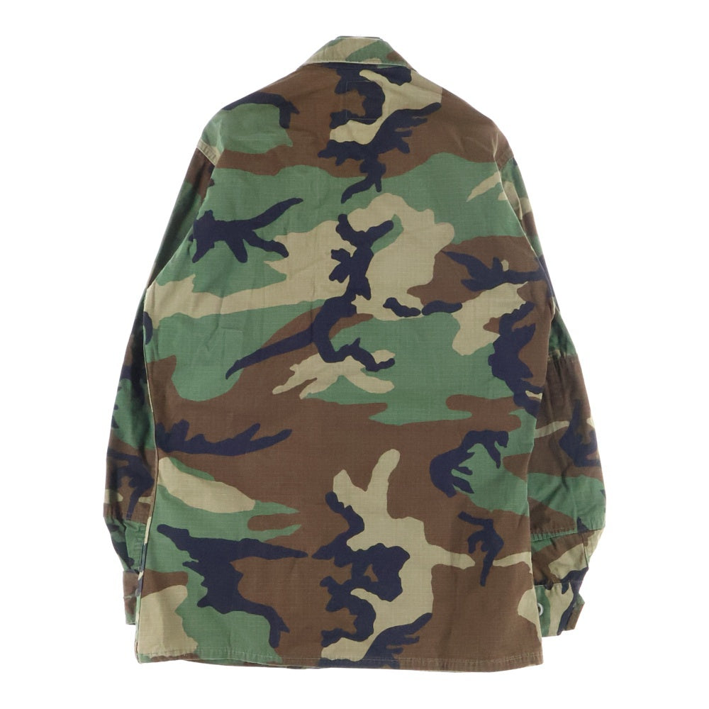 VINTAGE(ヴィンテージ) 90S VINTAGE U.S.AIRFORCE 空軍 カモ柄 ヴィンテージ 長袖シャツ カーキ DLA100-93-D-0349