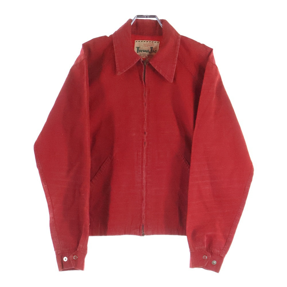 VINTAGE(ヴィンテージ) 50-60S THERMOJAC サーモジャック ジップアップ スイングトップ ジャケット レッド