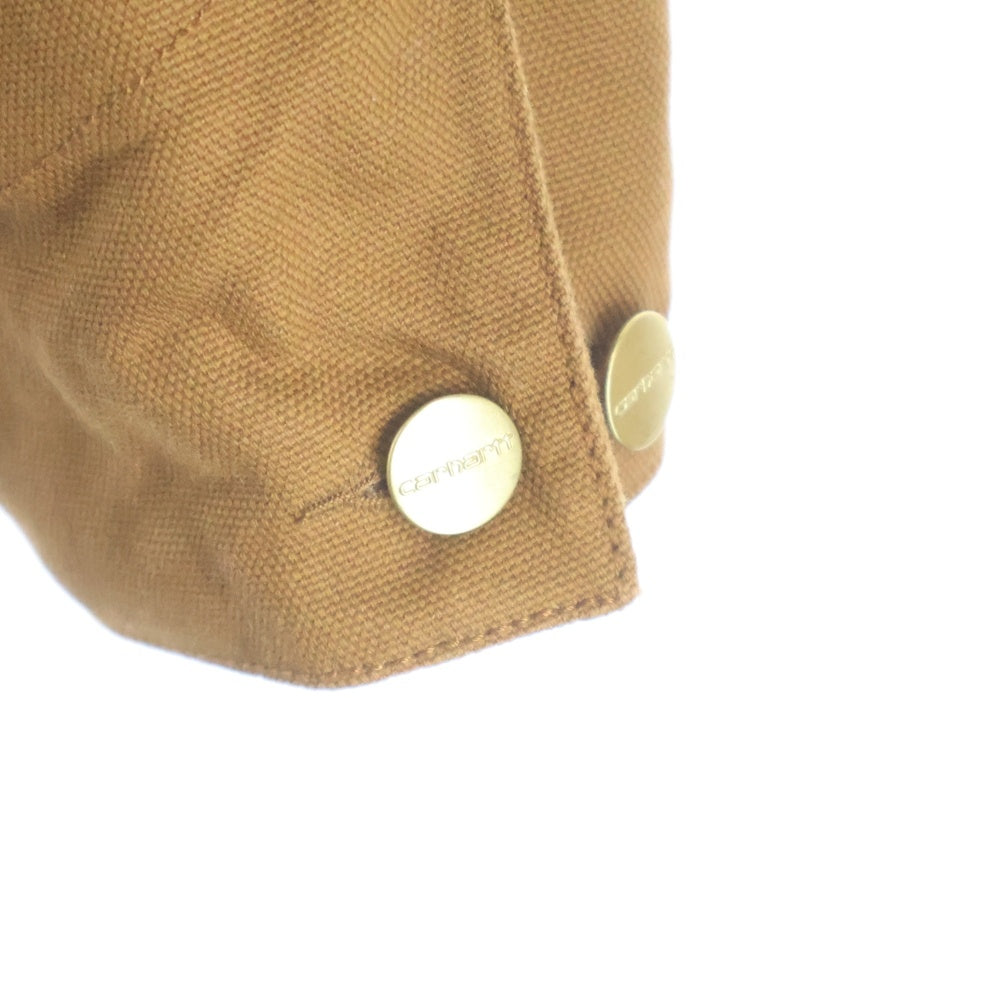 Carhartt WIP(カーハート ダブリューアイピー) MICHIGAN COAT ミシガン チョアコート ダック生地 カバーオール ジャケット ブラウン I028425
