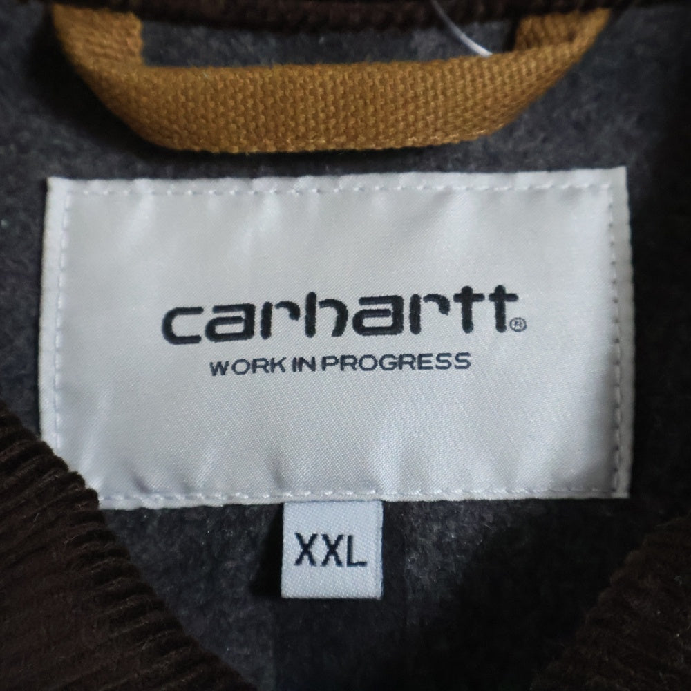 Carhartt WIP(カーハート ダブリューアイピー) MICHIGAN COAT ミシガン チョアコート ダック生地 カバーオール ジャケット ブラウン I028425