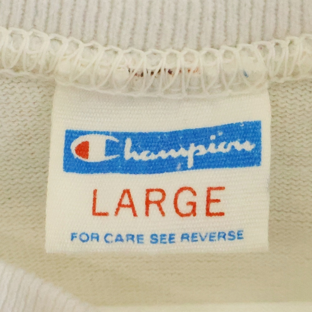 CHAMPION(チャンピオン) 70S-80S VINTAGE HARLEY DAVIDSON ヴィンテージ ハーレー ダビッドソン クルーネック スウェット トレーナー ベージュ