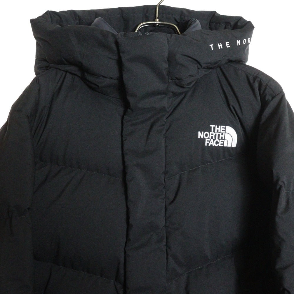 THE NORTH FACE(ザノースフェイス) FREE MOVE DOWN JACKET フリー ムーブ 胸ロゴデザイン フーデッド ジップアップ ダウンジャケット ブラック NJ1DM52J
