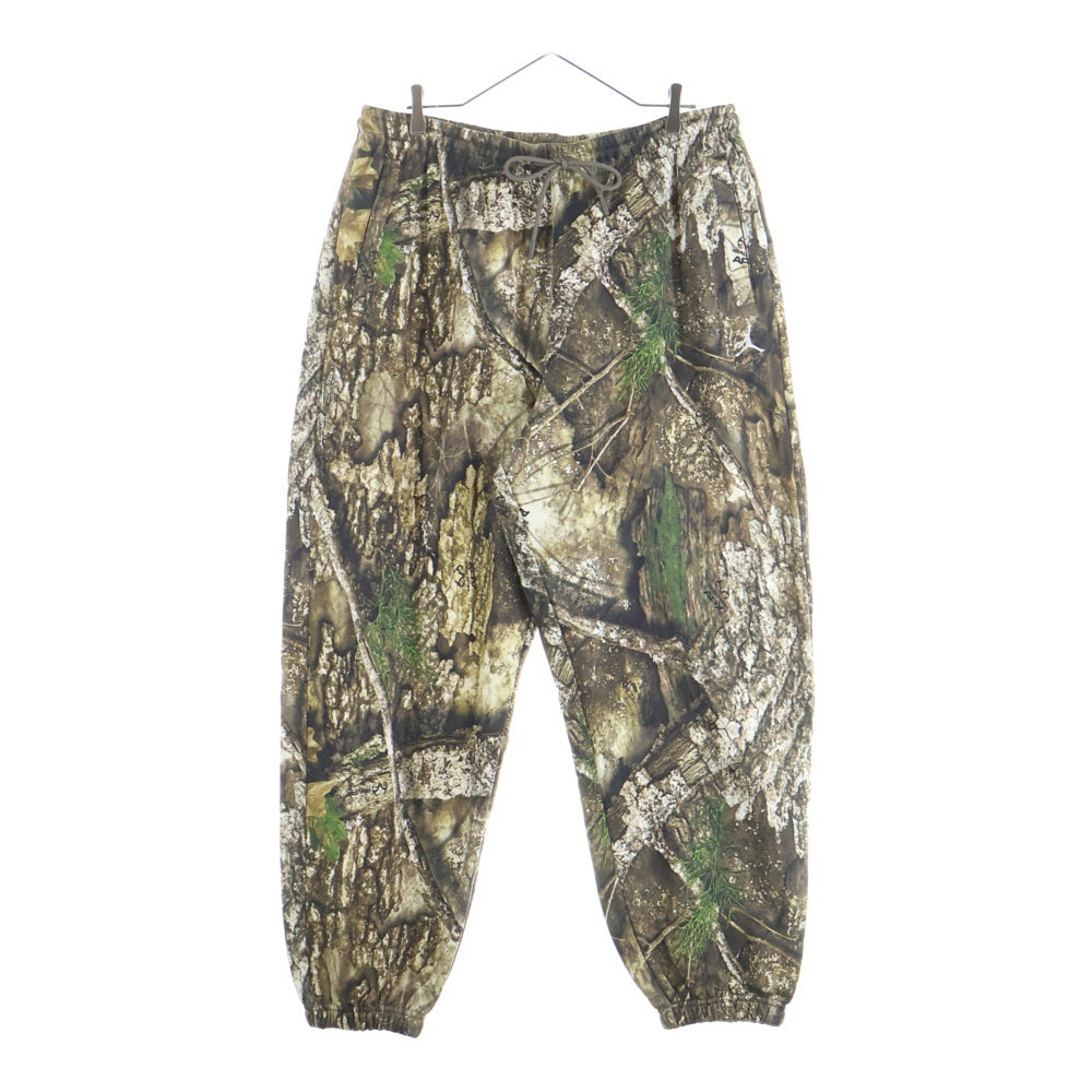 NIKE(ナイキ) JORDAN FLEECE REALTREE PANTS ジョーダン フリース リアルツリー スウェットパンツ カーキ/ブラウン HV1862-222