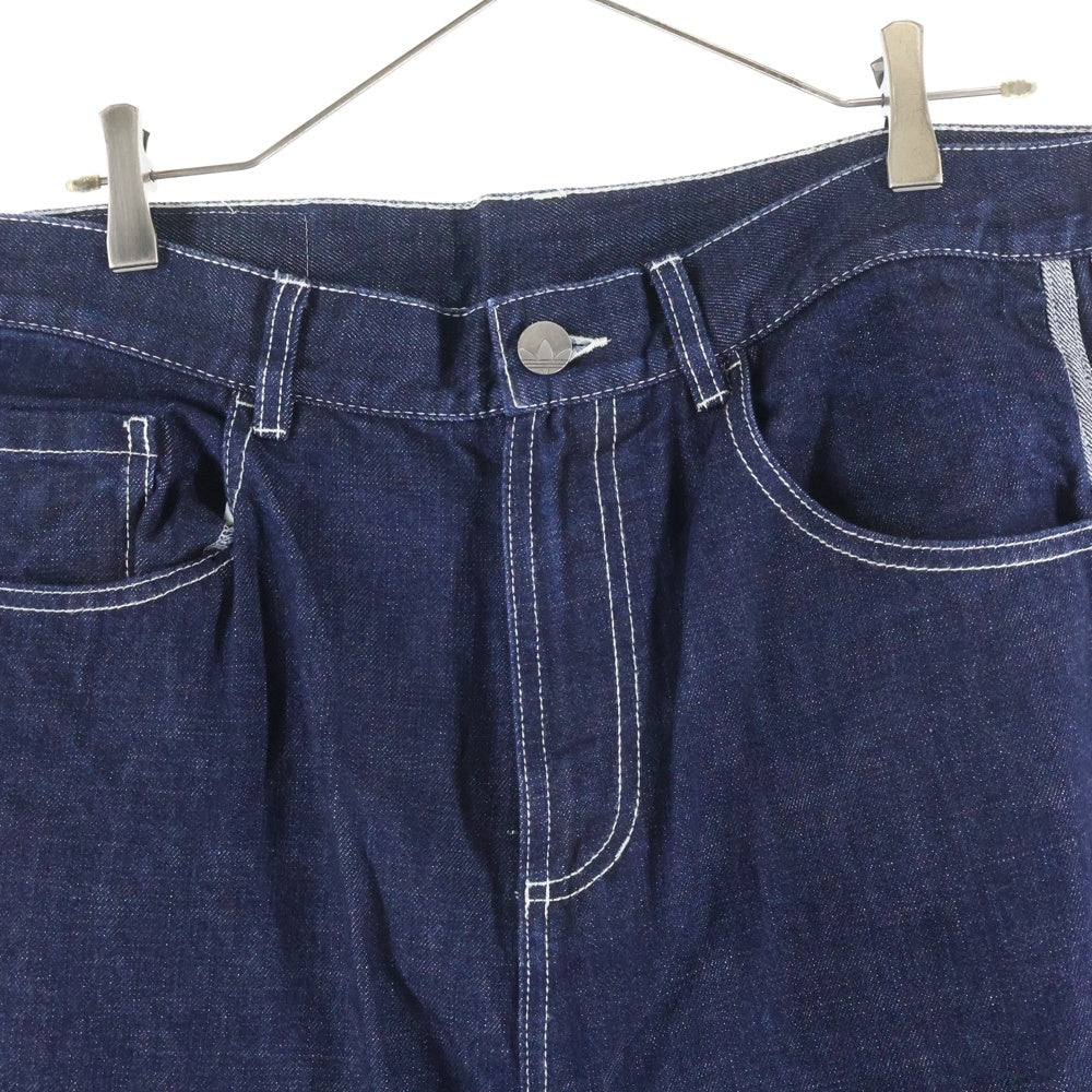 adidas(アディダス) オルタナティブ スポーツ ワイドレッグ スケーター デニムパンツ インディゴ KS6916