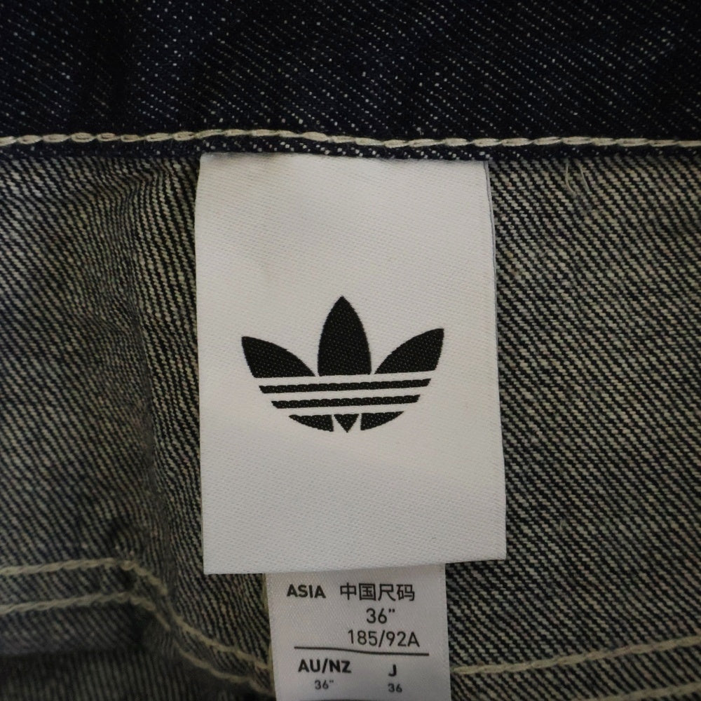 adidas(アディダス) オルタナティブ スポーツ ワイドレッグ スケーター デニムパンツ インディゴ KS6916