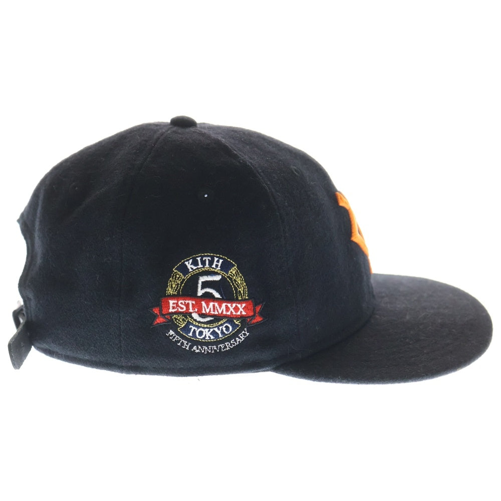 KITH(キス) ×NEW ERA Yomiuri Giants Logo 9FIFTY ニューエラ 読売ジャイアンツ ロゴキャップ ブラック