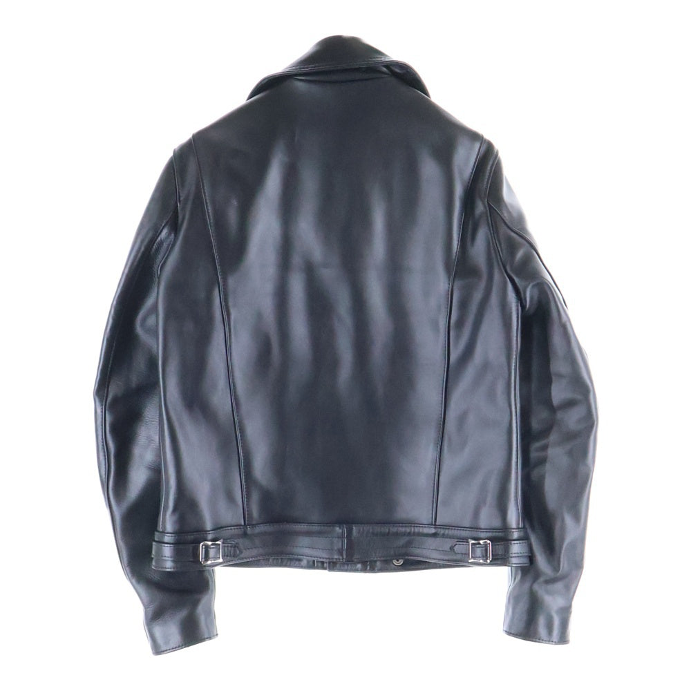 Lewis Leathers(ルイスレザー) サイクロン ホースレザー ダブルライダースジャケット タイトフィット ブラック