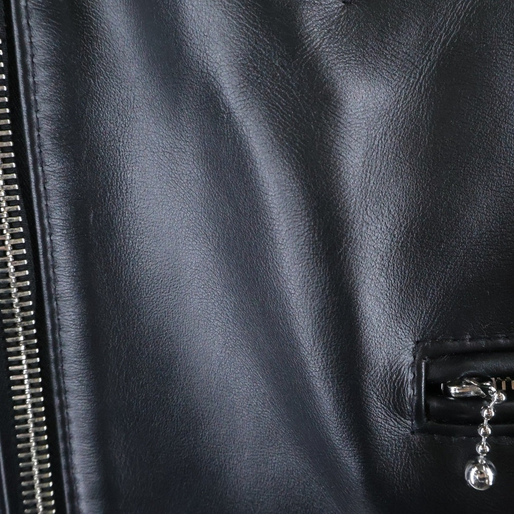 Lewis Leathers(ルイスレザー) サイクロン ホースレザー ダブルライダースジャケット タイトフィット ブラック