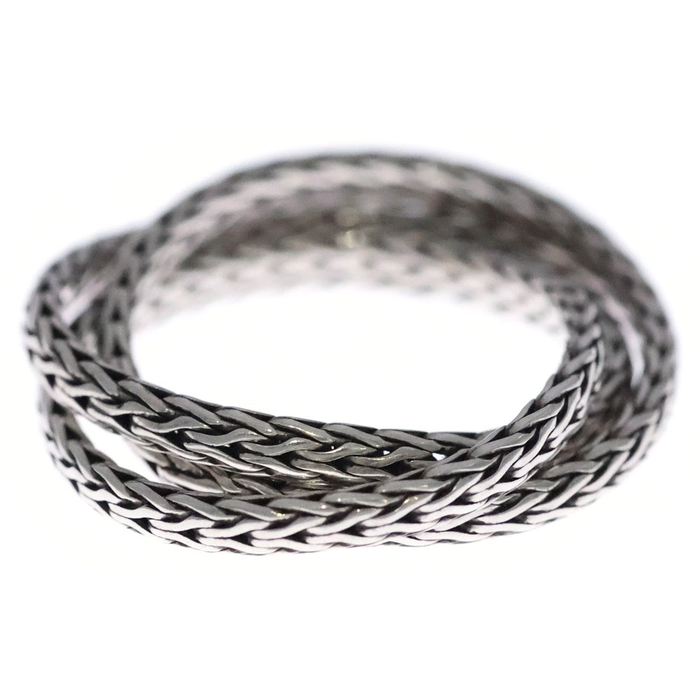 JOHN HARDY(ジョンハーディ) Icon Chevron Crossover Ring アイコン シェブロン クロスオーバーリング シルバー