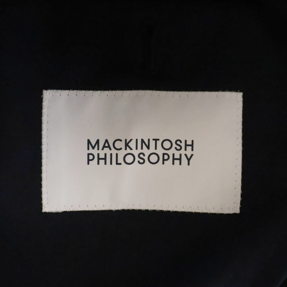 MACKINTOSH PHILOSOPHY(マッキントッシュフィロソフィー) 2B 胸ポケット シングル テーラードジャケット ネイビー H1E64-373-29