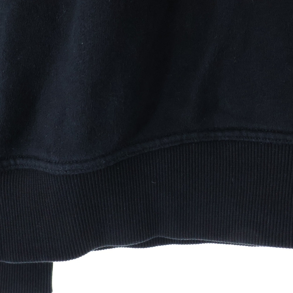 BURBERRY(バーバリー) 21SS ホースフェリープリントロゴ コットン スウェット トレーナー ブラック 8037553