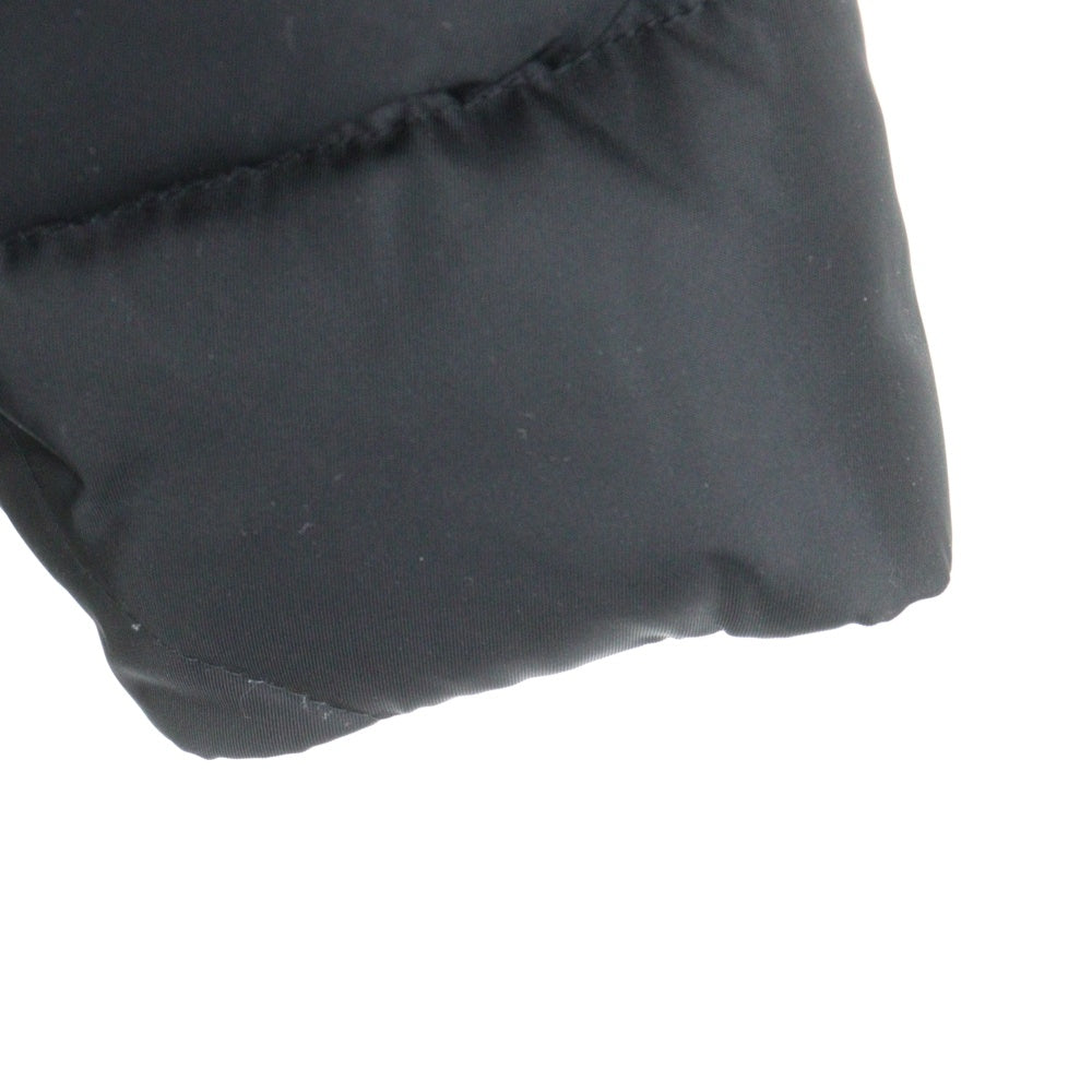PRADA(プラダ) RE-NYLON リナイロン フーデッドダウンコート ブラック SGC042 RFID