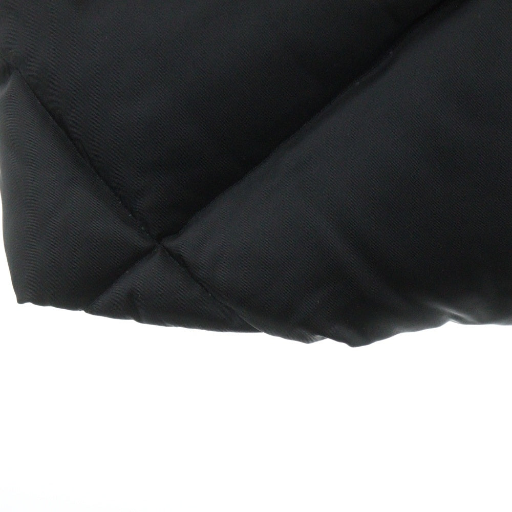 PRADA(プラダ) RE-NYLON リナイロン フーデッドダウンコート ブラック SGC042 RFID