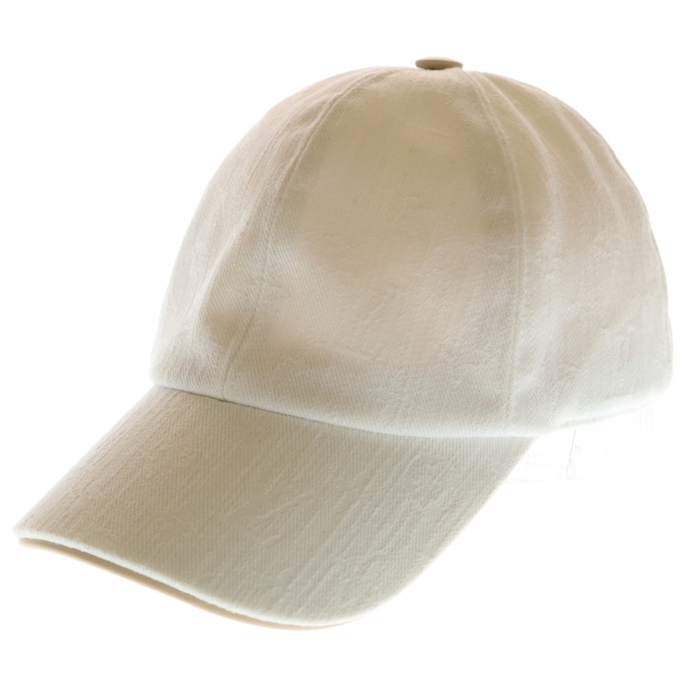 Louis Vuitton ホワイトデニム　ビーマイキャップ LOUIS VUITTON(ルイヴィトン) ビーマイ モノグラム 6パネル デニム