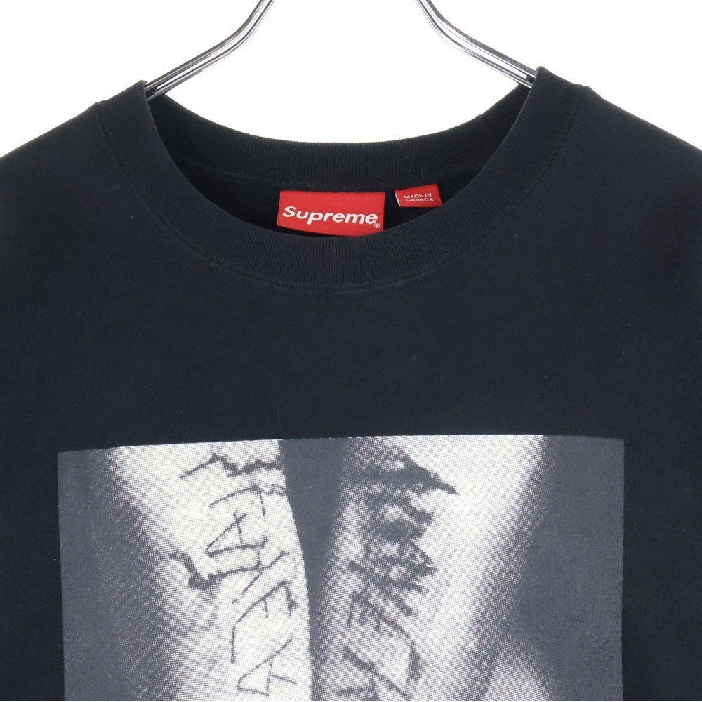 SUPREME(シュプリーム) 16AW ×SLAYER Cutter Crewneck スレイヤー カッター クルーネック スウェットトレーナー ブラック