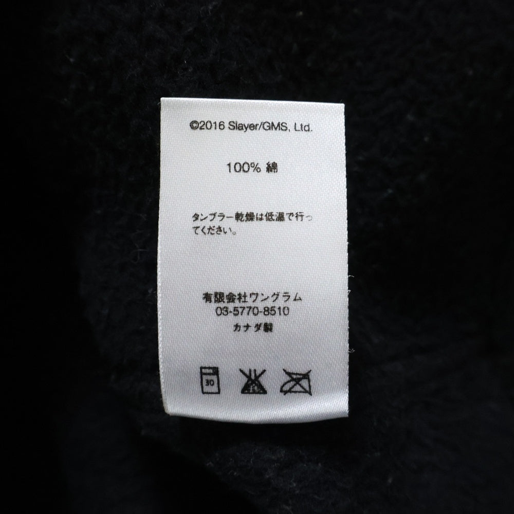 SUPREME(シュプリーム) 16AW ×SLAYER Cutter Crewneck スレイヤー カッター クルーネック スウェットトレーナー ブラック