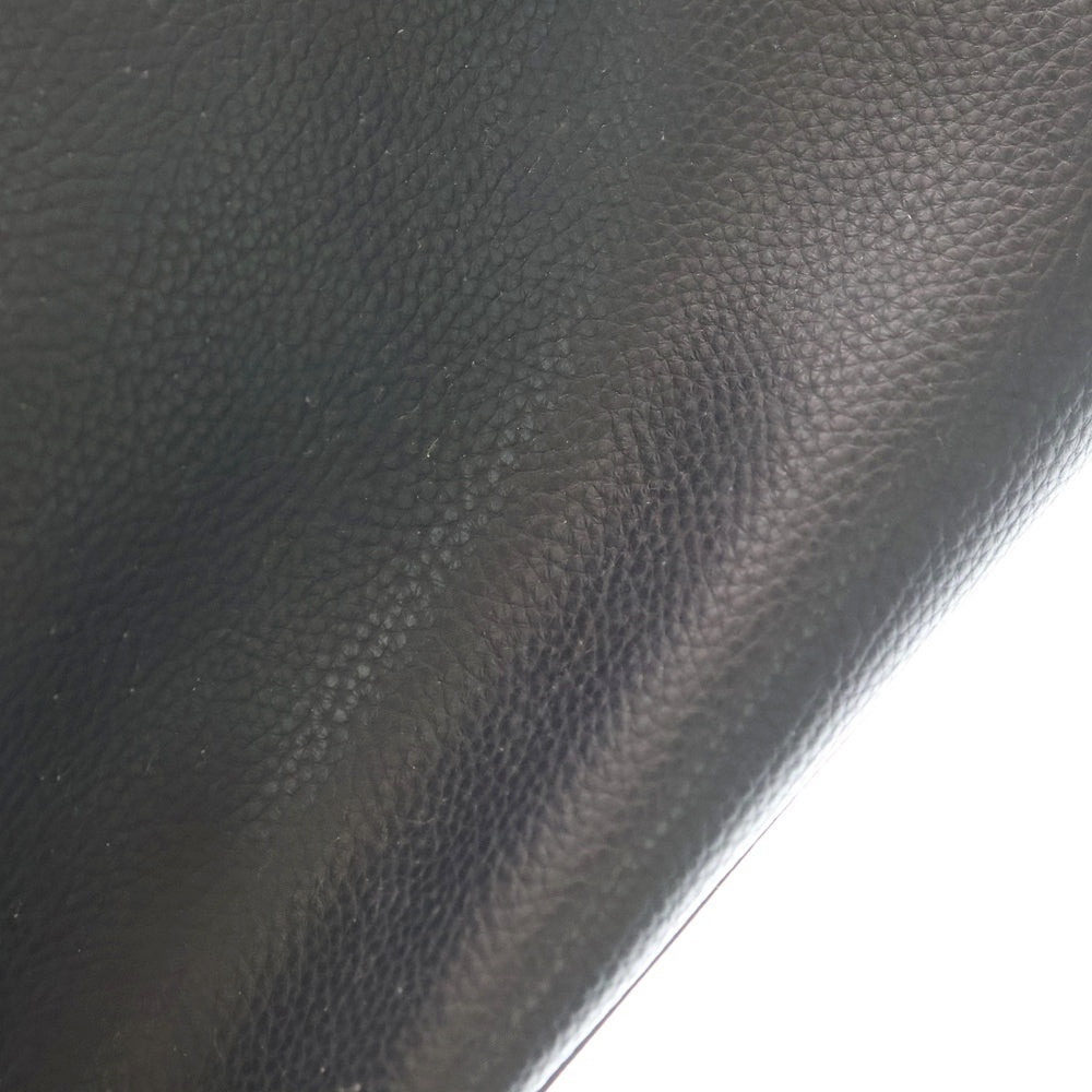 COACH(コーチ) ロゴプレートチャーム付き 2WAY レザー ハンドバッグ ショルダーバッグ ブラック/ゴールド B2081-1011 レディース