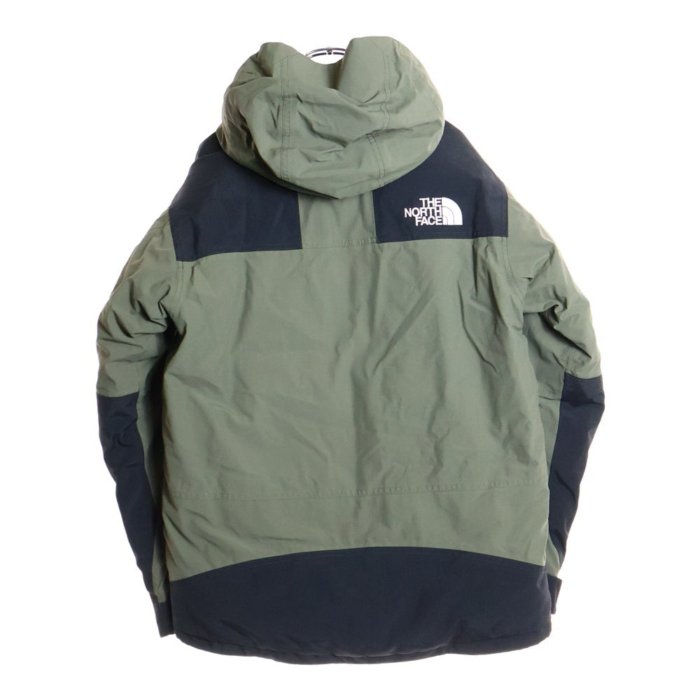 THE NORTH FACE(ザノースフェイス) MOUNTAIN DOWN JACKET GORE-TEX ゴアテックス マウンテン ダウン ジップアップ ナイロン ジャケット カーキ ND91930