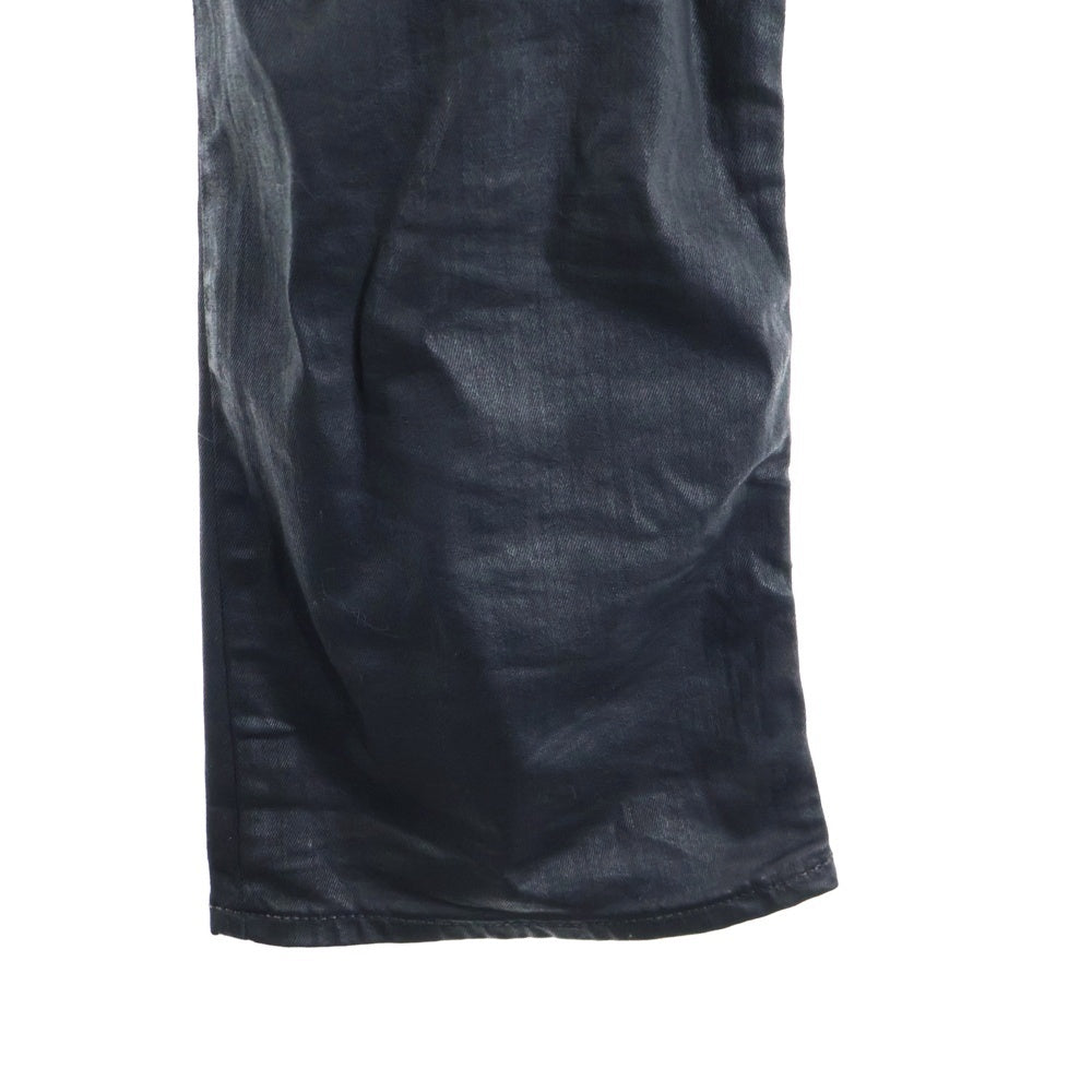 DRKSHDW(ダークシャドウ) 19SS ドローストリング コーティング サルエルパンツ ブラック DU19S4374-S