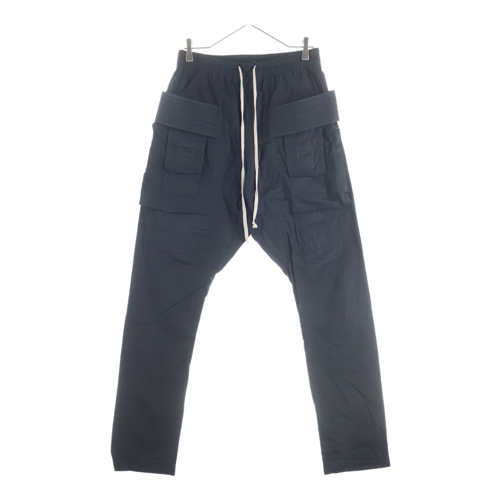 DRKSHDW(ダークシャドウ) 18AW ドローストリング クラッチカーゴパンツ ブラック DU18F7376-P