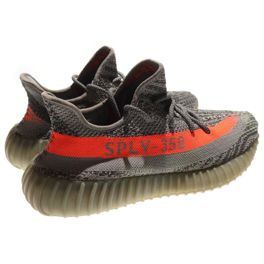 adidas(アディダス) YEEZY BOOST 350 V2 BELUGA イージーブースト 350 V2 ベルーガ ローカットスニーカー グレー/オレンジ US8.5/26.5cm BB1826