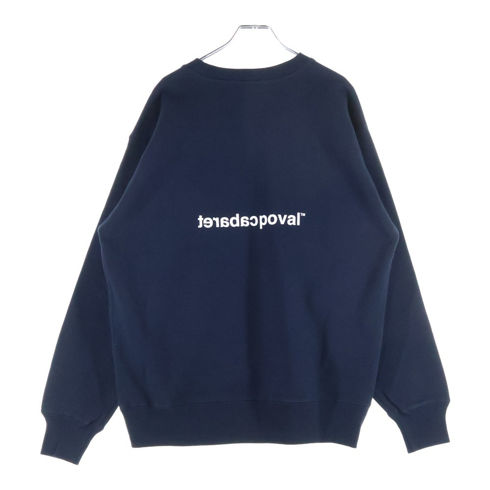 CABARET POVAL(キャバレーポバール) Home Crewneck ホームクルーネックスウェット トレーナー ネイビー
