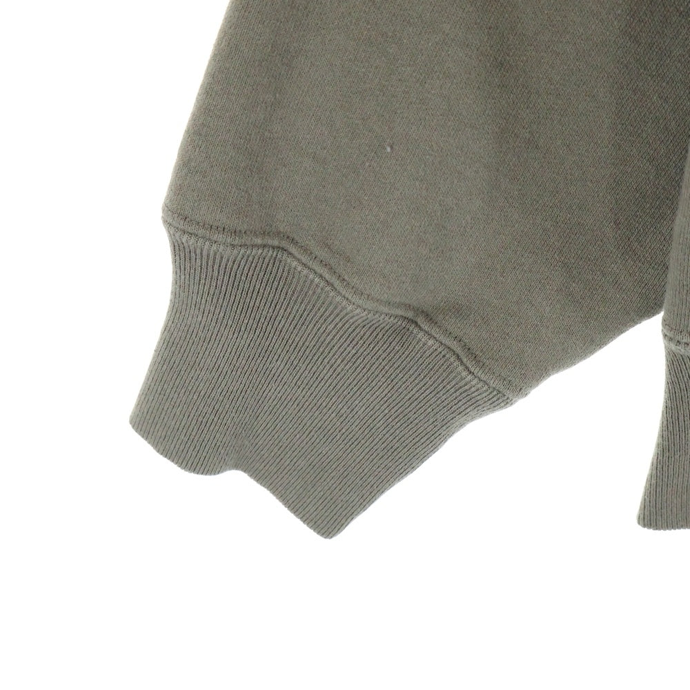 CABARET POVAL(キャバレーポバール) Logo Crewneck ロゴクルーネックスウェット トレーナー カーキ