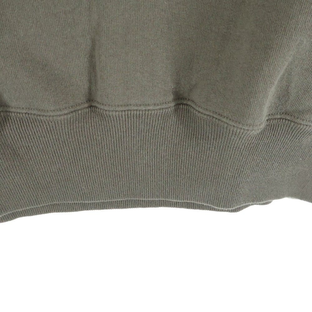 CABARET POVAL(キャバレーポバール) Logo Crewneck ロゴクルーネックスウェット トレーナー カーキ