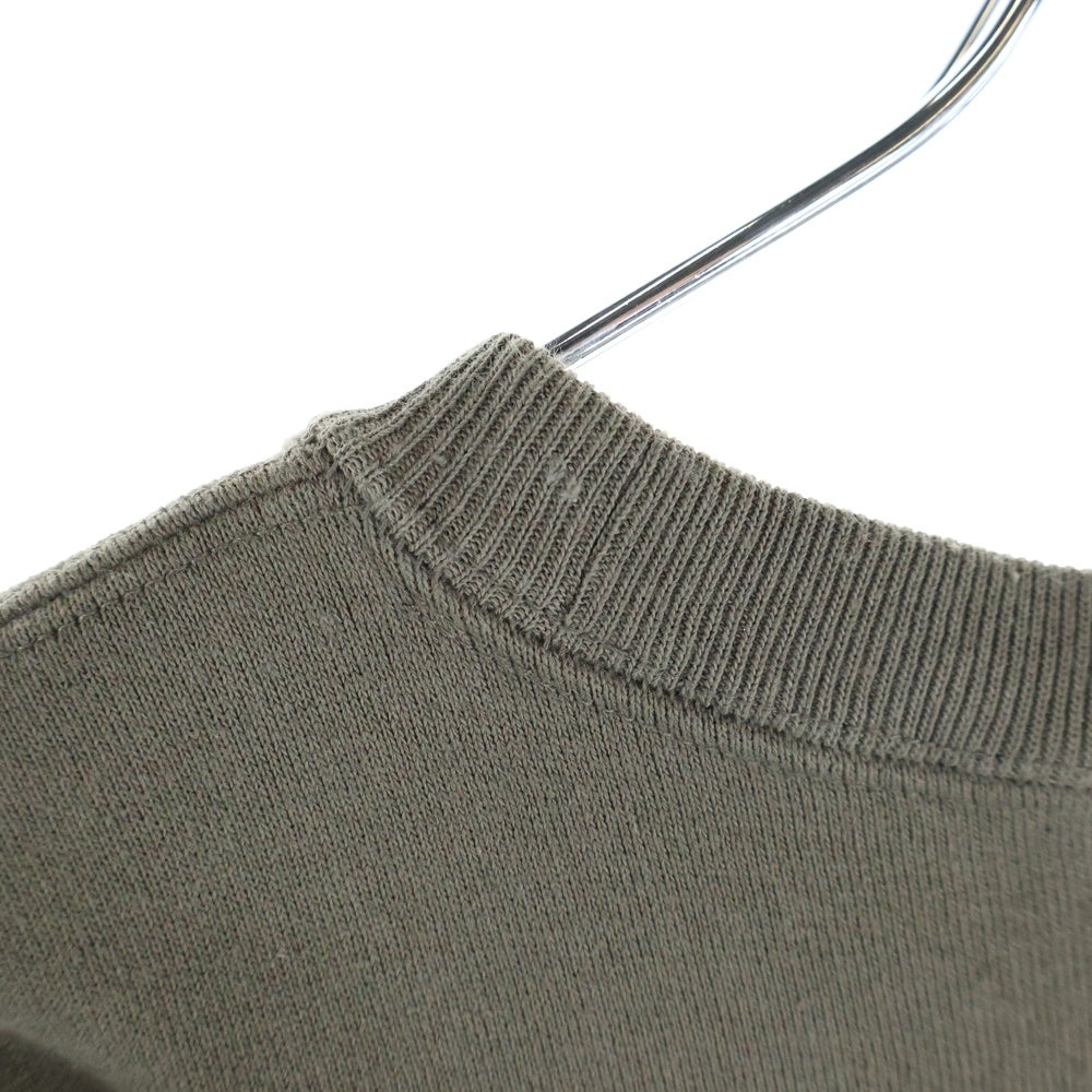 CABARET POVAL(キャバレーポバール) Logo Crewneck ロゴクルーネックスウェット トレーナー カーキ