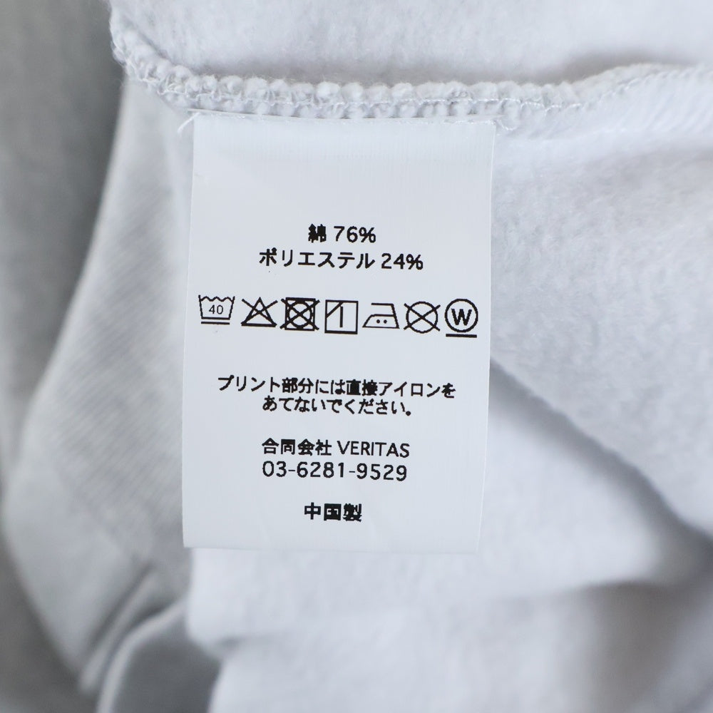 CABARET POVAL(キャバレーポバール) Logo Crewneck ロゴクルーネックスウェット トレーナー グレー