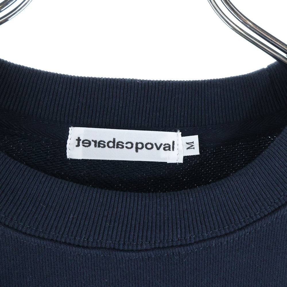 CABARET POVAL(キャバレーポバール) Home Crewneck ホームクルーネックスウェット トレーナー ネイビー