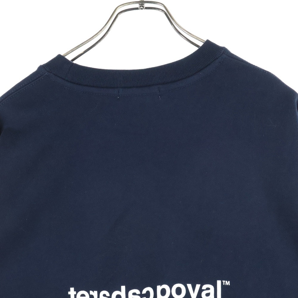 CABARET POVAL(キャバレーポバール) Home Crewneck ホームクルーネックスウェット トレーナー ネイビー